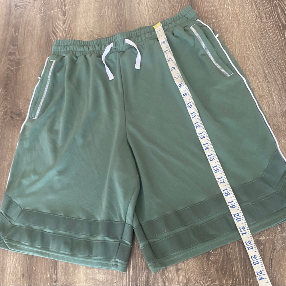 Gymshark Seafoam Green Basketball Shorts - Picture 9 of 11